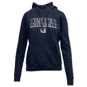 Women's Utah State University U-State Navy Hoody